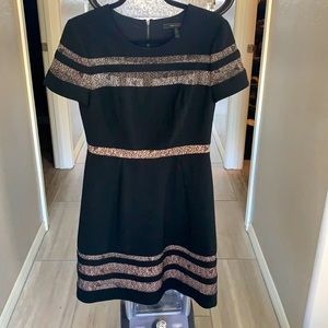 BCBG size 8 party dress black